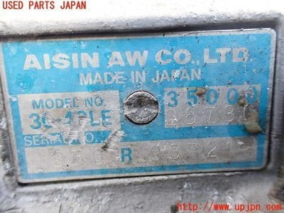 TOYOTA HIACE TRANSMISSION 3.0L 4-SPEED AUTOMATIC 1KZTE 89661-26400