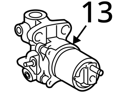 47960-60050 Toyota Land Cruiser Prado ABS Brake Booster Pump New Genuine