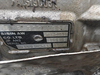 VOLKSWAGEN TOUAREG AUTOMATIC TRANSMISSION 3.0 TURBO DIESEL NXK 7P 12/10–04/18