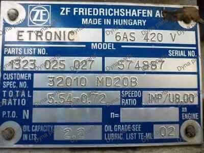 NISSAN NT 400 Atlas ZD30 3.0 Diesel Euro5 Semi Automatic Transmission Gear Box