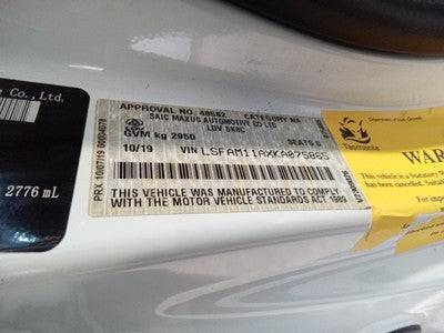 LDV T60 Engine, Diesel, Turbo, 2.8, SK8C, 07/17-10/21