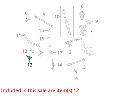 GENUINE TOYOTA COVER, REAR STABILIZER BRACKET 48823-35060