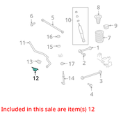 GENUINE TOYOTA COVER, REAR STABILIZER BRACKET 48823-35060