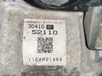 TOYOTA VITZ TRANSMISSION 1.3L PETROL  AUTOMATIC 1NRFE 30400-52300
