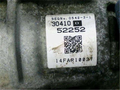 TOYOTA RACTIS TRANSMISSION 1.3L CVT AUTOMATIC 1NRFE 30400-52201