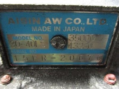 TOYOTA CROWN COMFORT AUTOMATIC TRANSMISSION 35000-43230