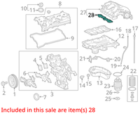 GENUINE TOYOTA GASKET, AIR SURGE 17176-31130