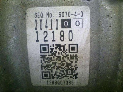 TOYOTA Ractis DBA-NCP120 2012 Automatic Transmission