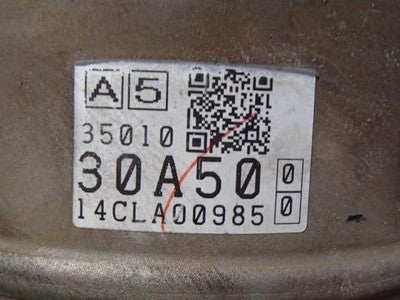 TOYOTA CROWN TRANSMISSION 3.5L 8-SPEED AUTOMATIC 2GRFSE 35000-30E00