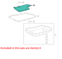 LEXUS ES350, ES300H AUTOMATIC TRANSMISSION OIL STRAINER 35330-48020
