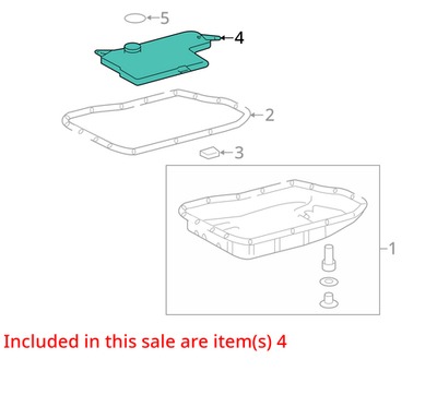 LEXUS ES350, ES300H AUTOMATIC TRANSMISSION OIL STRAINER 35330-48020