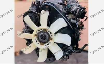 TOYOTA LAND CRUISER ENGINE 4.2L TURBO DIESEL NON EFI 1HD-FT COMPLETE EARLY SHAPE