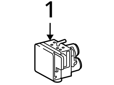 NEW TOYOTA LEXUS Genuine ABS Brake Actuator GS450h/460/430/350 44050-30670
