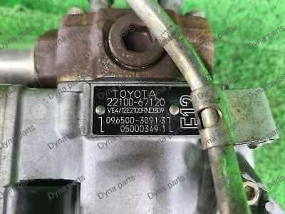 22100-67120 1KZ-TE 3.0  DIESEL FUEL INJECTION PUMP FOR TOYOTA LAND CRUISER PRADO