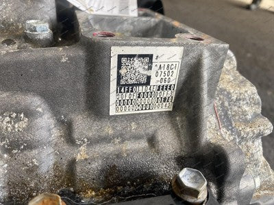 TOYOTA LEXUS NX TRANSMISSION 2.0L 6-SPEED AUTOMATIC 8ARFTS 30500-78010