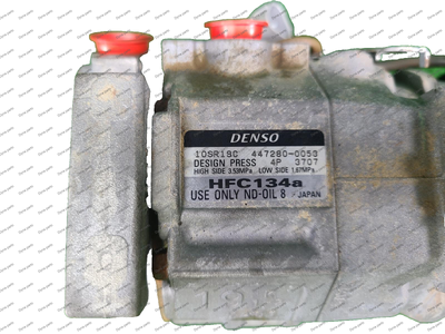 TOYOTA LANDCRUISER A/C COMPRESSOR 200 SERIES, 4.5, 1VD-FTV, DIESEL, TWIN TURBO,
