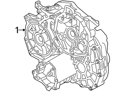 MITSUBISHI OUTLANDER 2015 F1EKA-1-A1Z CVT AUTOMATIC TRANSMISSION 2700A404