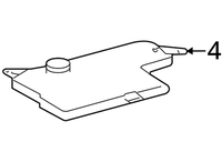 GENUINE TOYOTA CAMRY, AVALON AUTOMATIC TRANSMISSION OIL STRAINER 35330-48020