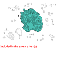 MITSUBISHI OUTLANDER 2015 F1EKA-1-A1Z CVT AUTOMATIC TRANSMISSION 2700A404