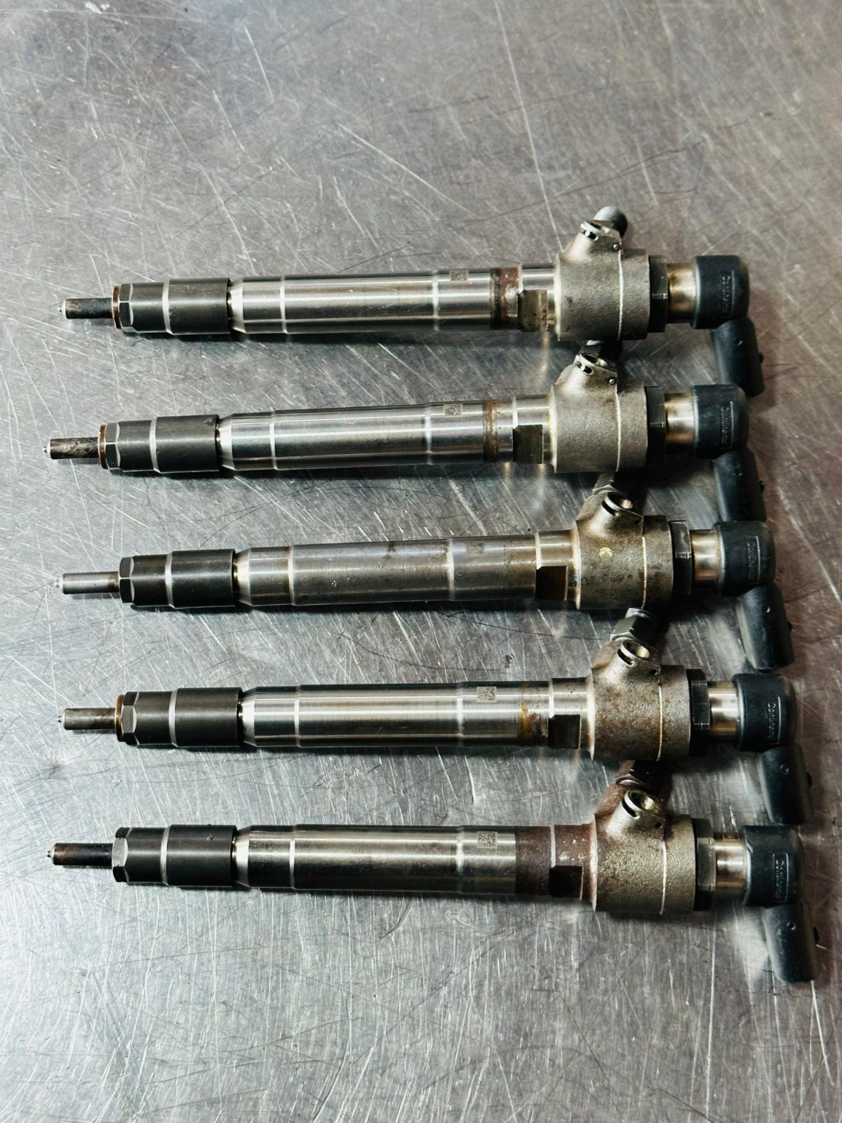 FORD TRANSIT 3.2L GENUINE DIESEL INJECTOR SET OF 5 - 2011-2018