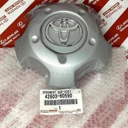 GENUINE TOYOTA LAND CRUISER 100 SERIES WHEEL HUB CENTRE CAP ORNAMENT 42603-60590