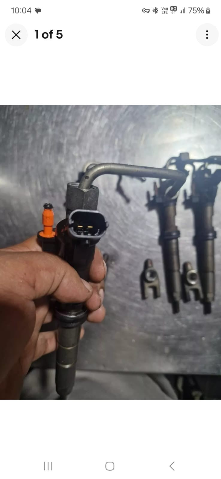 MITSUBISHI FUSO CANTER 3.0L 4P10 DIESEL INJECTOR SET OF 4