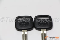 Toyota Genuine NON TRANSPONDER Blank Key Set of 2 90999-00185