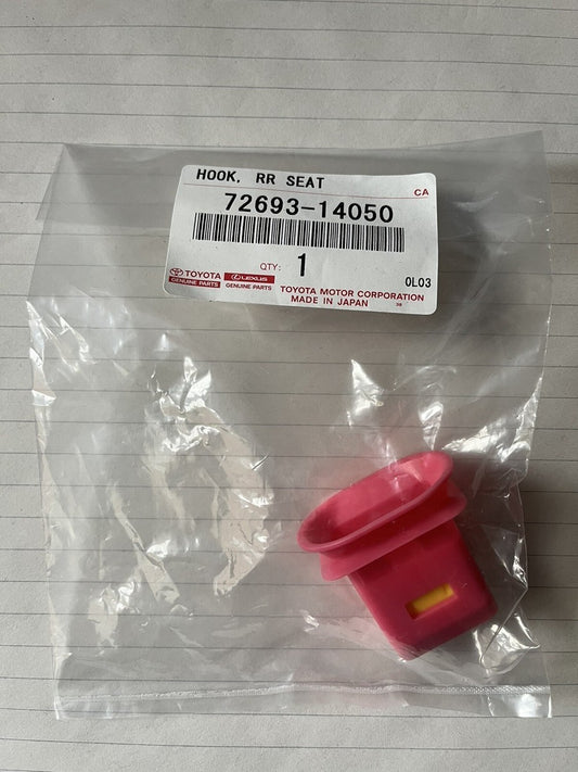 GENUINE TOYOTA  HOOK, REAR SEAT CUSHION LOCK 72693-14050