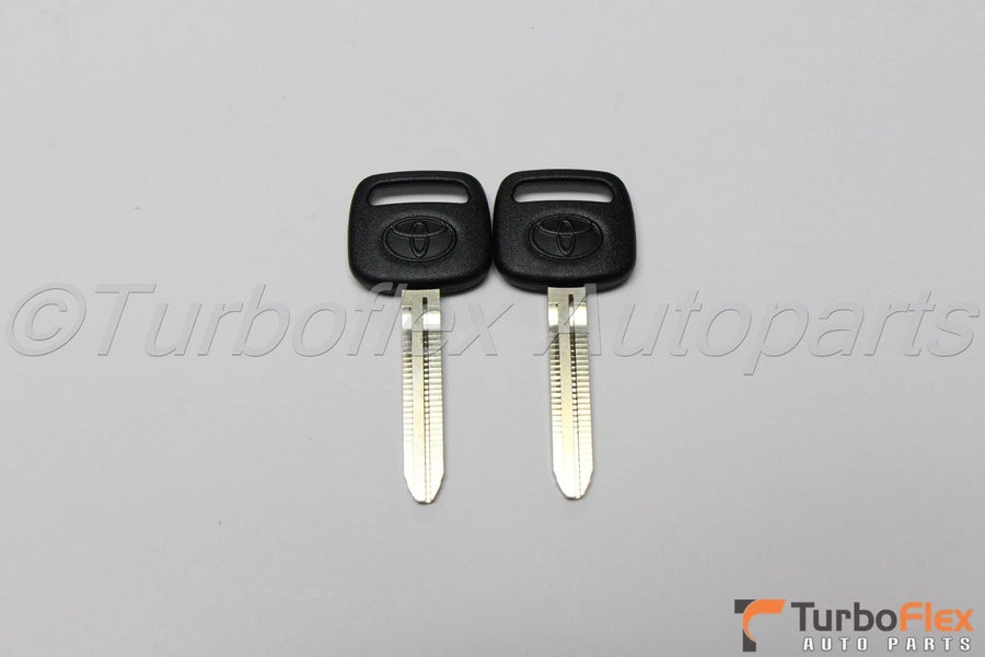 Toyota Genuine NON TRANSPONDER Blank Key Set of 2 90999-00185