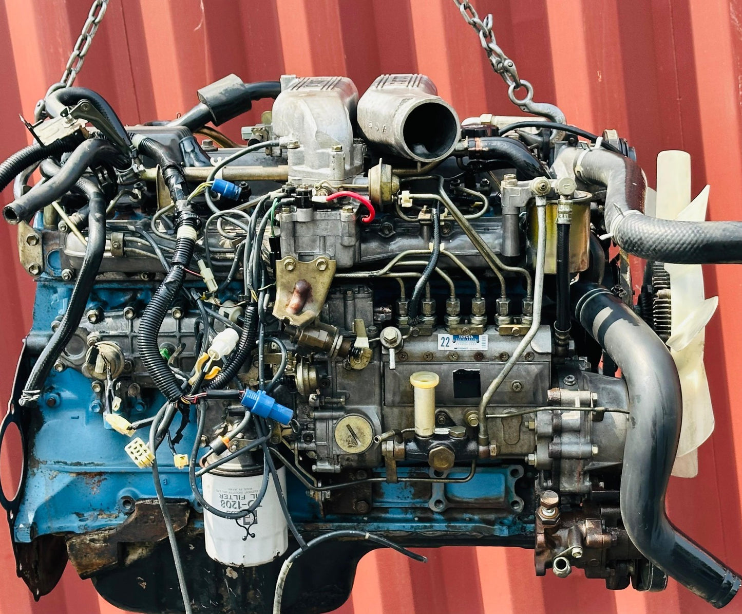 TOYOTA LAND CRUISER HJ60-70 SERIES 12HT 4.0L TURBO DIESEL ENGINE COMPLETE