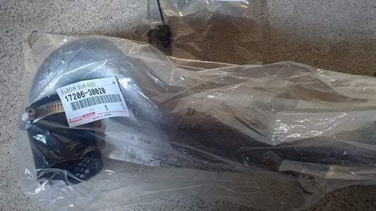 GENUINE TOYOTA ELBOW, COMPRESSOR OUTLET  17206-30020