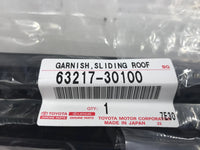 GENUINE TOYOTA LEVIN, YARIS, VIOS, CROWN, COROLLA SUNROOF SIDE TRIM 63217-30100