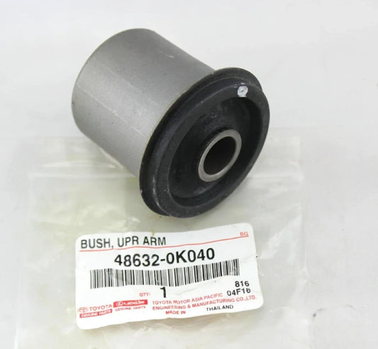 GENUINE TOYOTA  BUSH, FRONT SUSPENSION UPPER ARM, RH/LH 48632-0K040