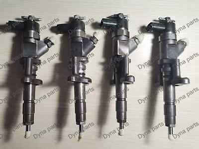 Genuine Diesel Injectors  For Isuzu 4HG1-4HF1 Engine Complete Set Of 4