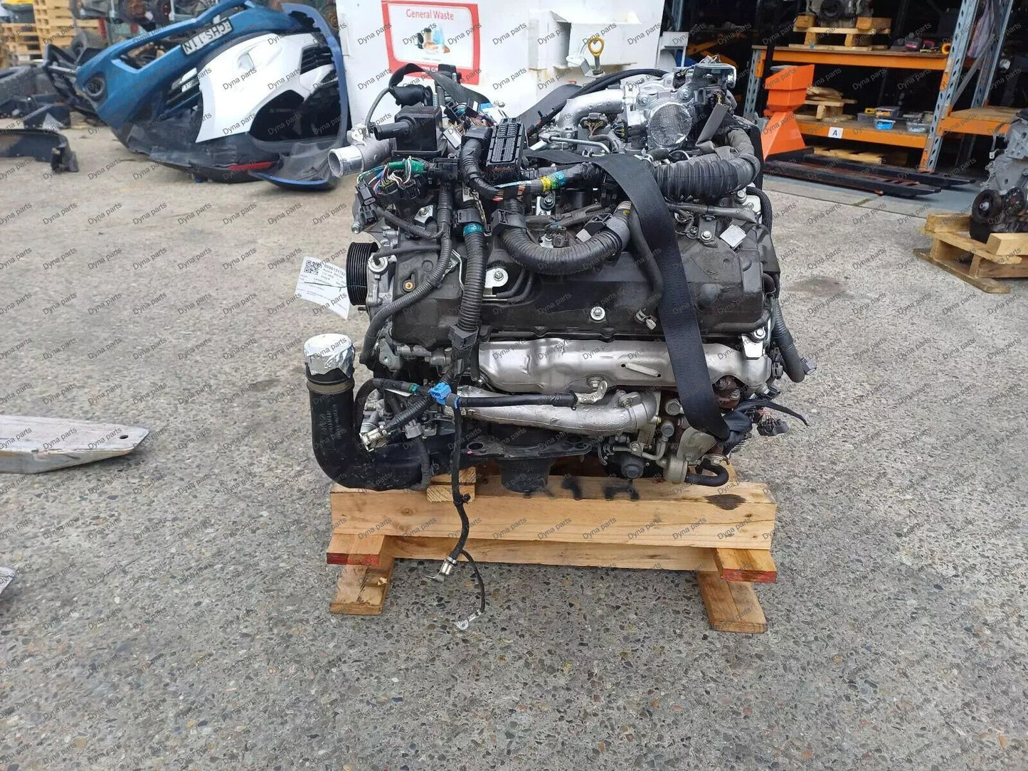 TOYOTA LANDCRUISER 200 SERIES 4.5L TWIN TURBO DIESEL ENGINE 1VD-FTV  EURO-5