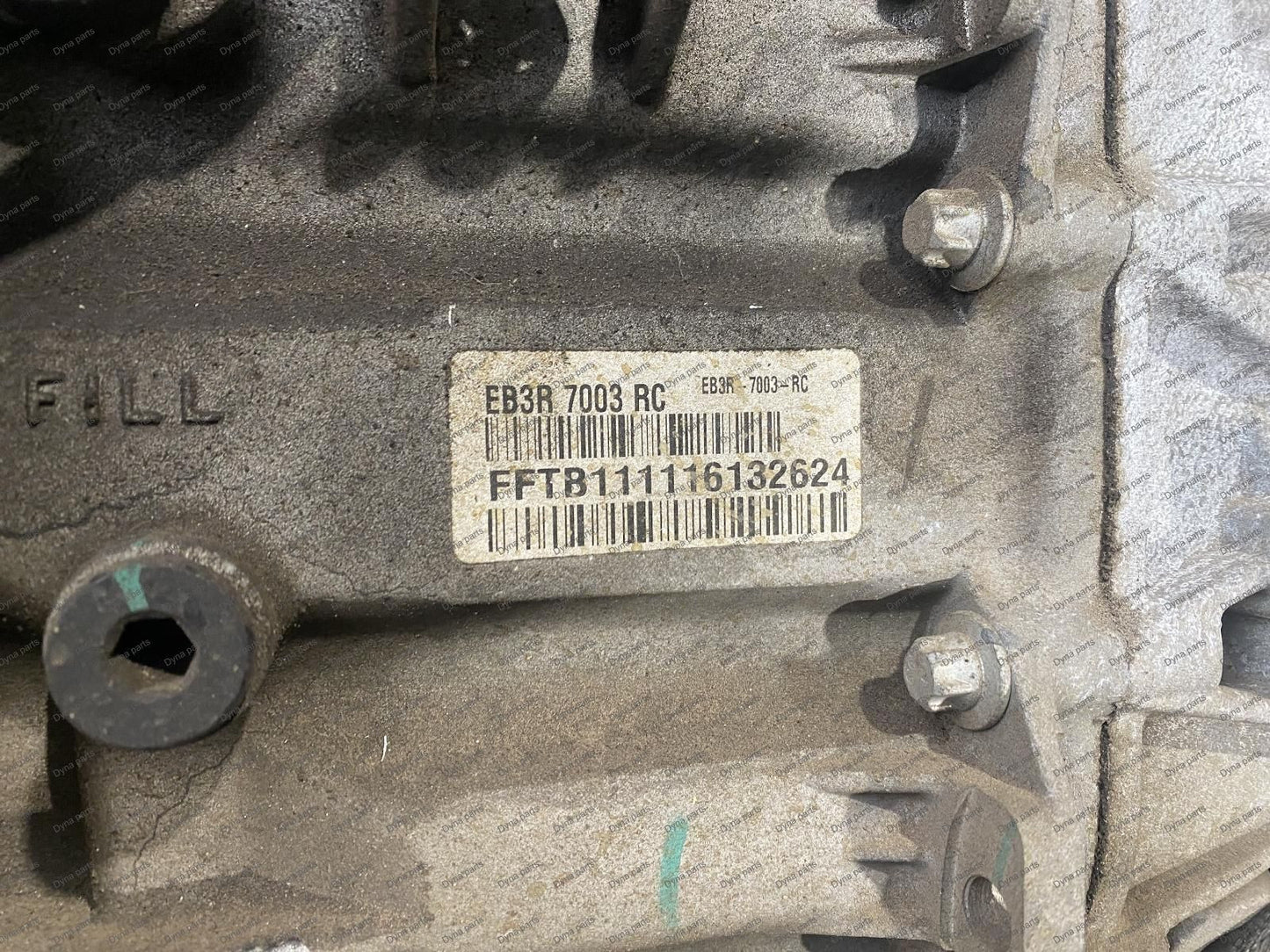 Ford Ranger 2.2L 2WD Manual Gearbox PX II 06/2015-04/2022